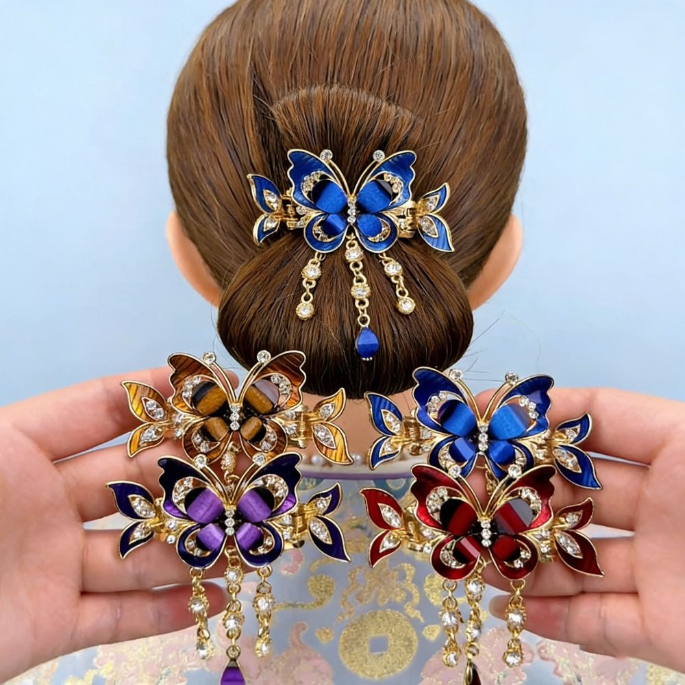 مشبك شعر بتصميم أنيق على شكل ف - مراجعة Ethnic Fashion Design وسعره