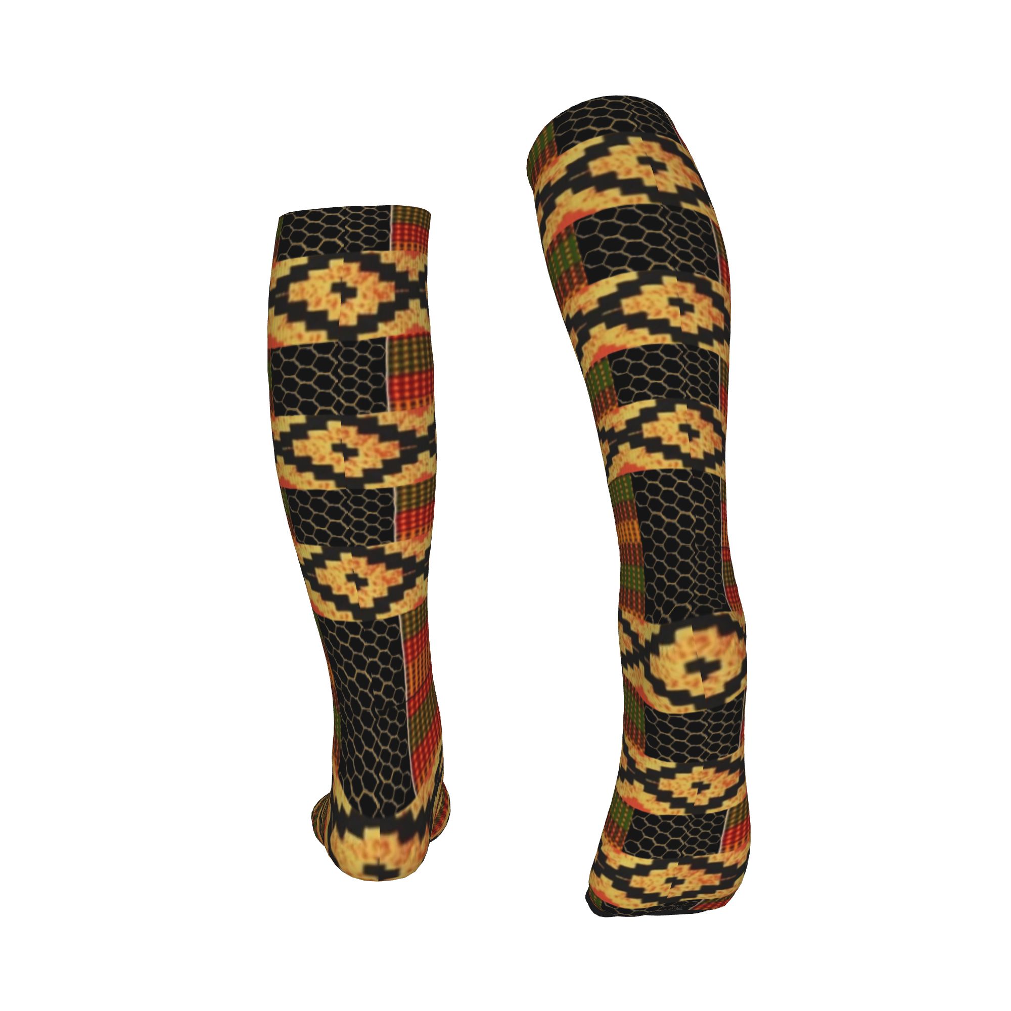 جوارب مطبوعة بنمط أنقرة الأفري - مراجعة African Ankara Print وسعره