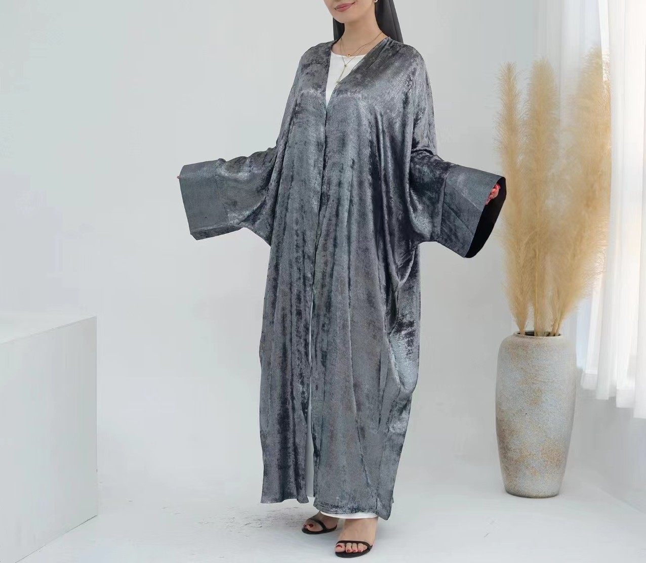 فستان كارديجان مفتوح بتصميم عص - مراجعة Ethnic Fashion Design وسعره